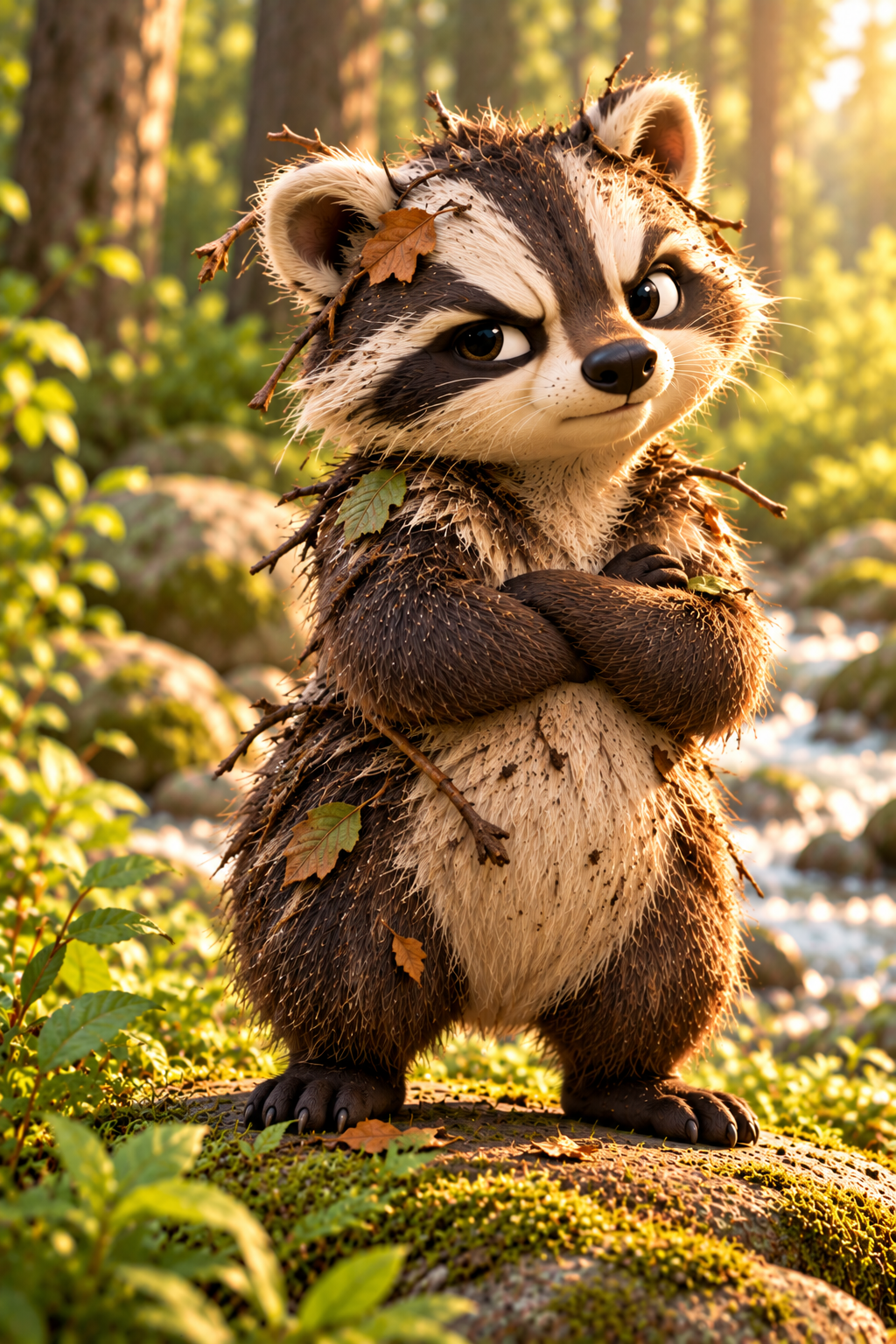 Bramble the Badger